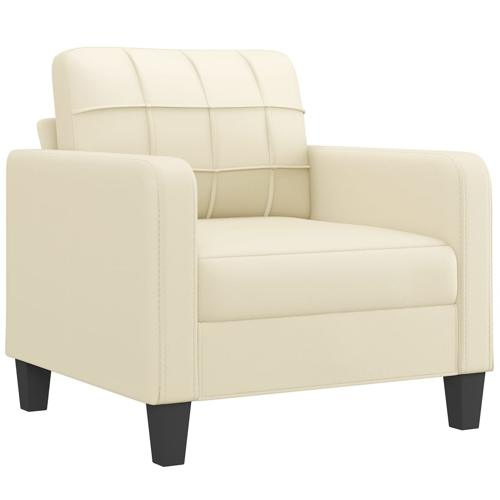 Set De Canapele , 3 Piese, , Piele Ecologică