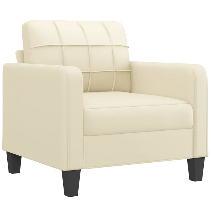 Set De Canapele , 3 Piese, , Piele Ecologică