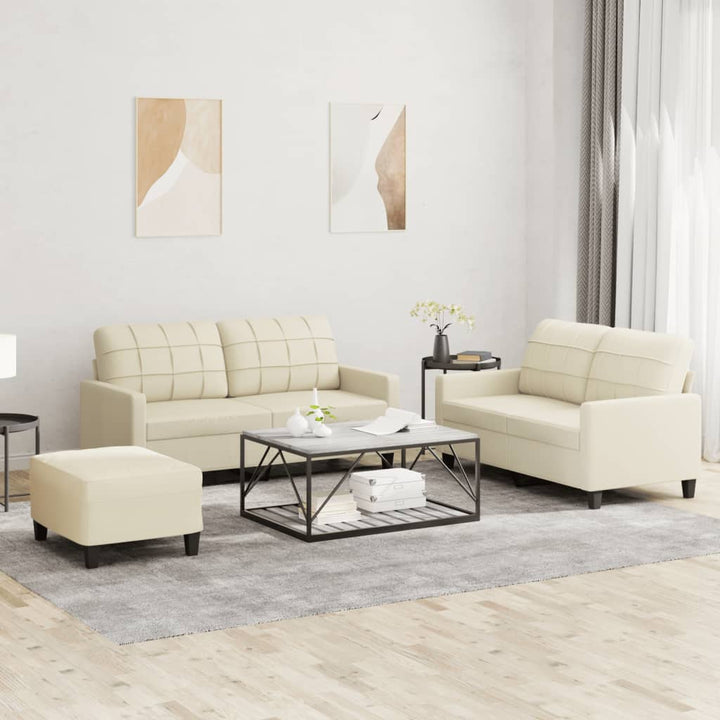 Set De Canapele , 2 Piese, , Piele Ecologică