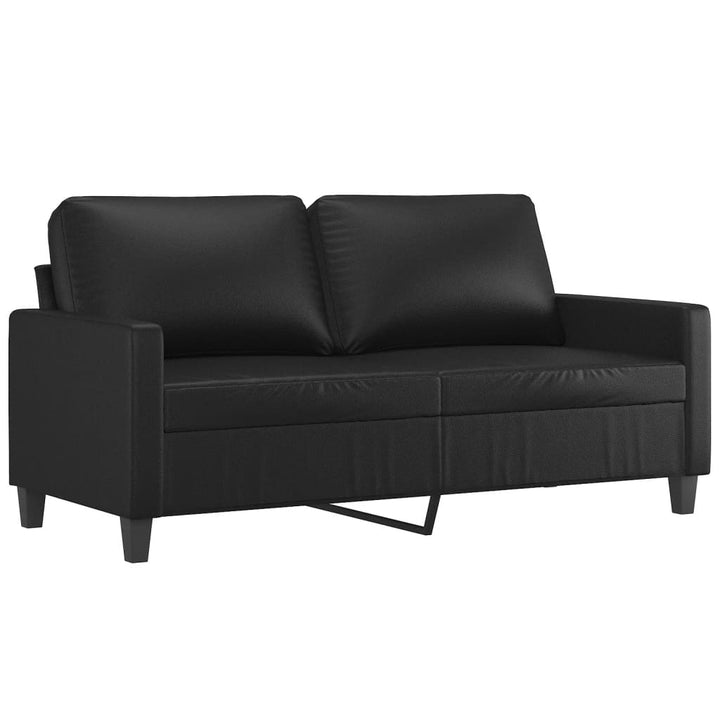 Set De Canapele Cu Perne, 3 Piese, , Piele Ecologică