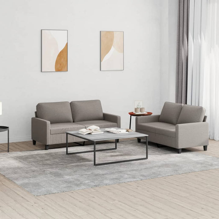 Set De Canapele Cu Perne, 3 Piese, , Textil