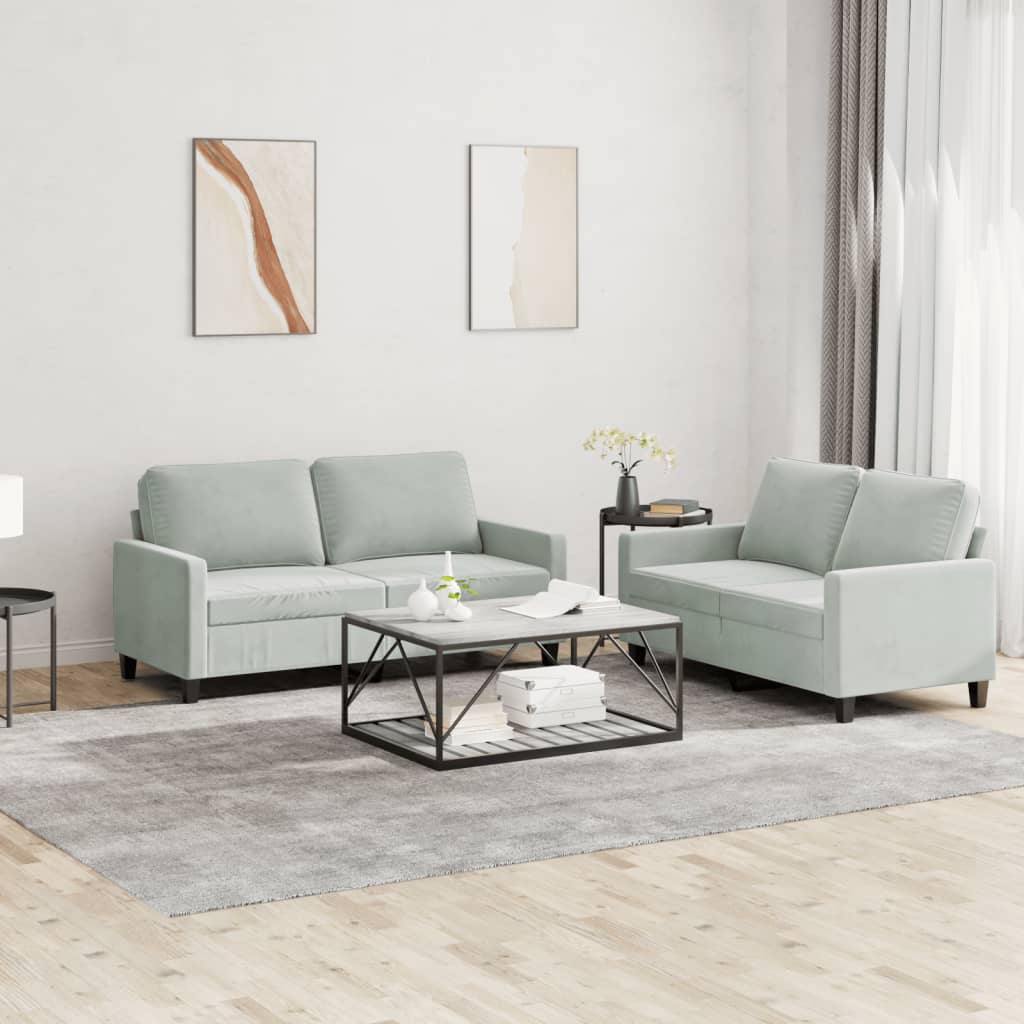Set De Canapele , 2 Piese, , Catifea