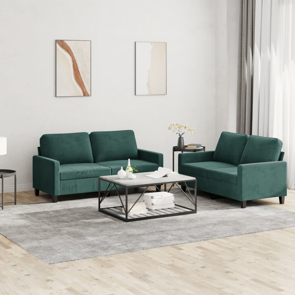 Set De Canapele , 2 Piese, , Catifea