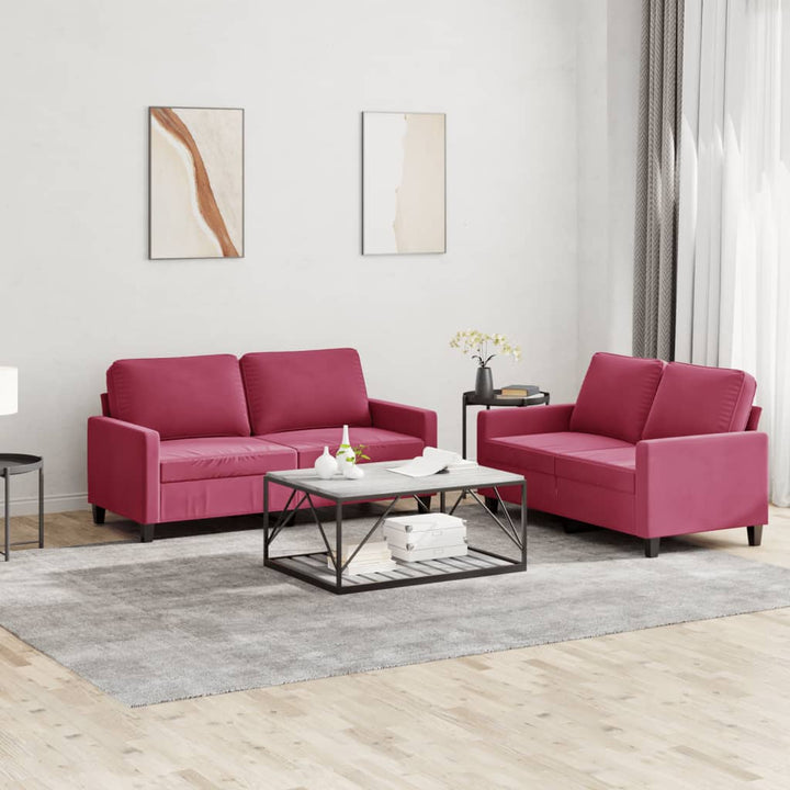 Set De Canapele , 2 Piese, , Catifea