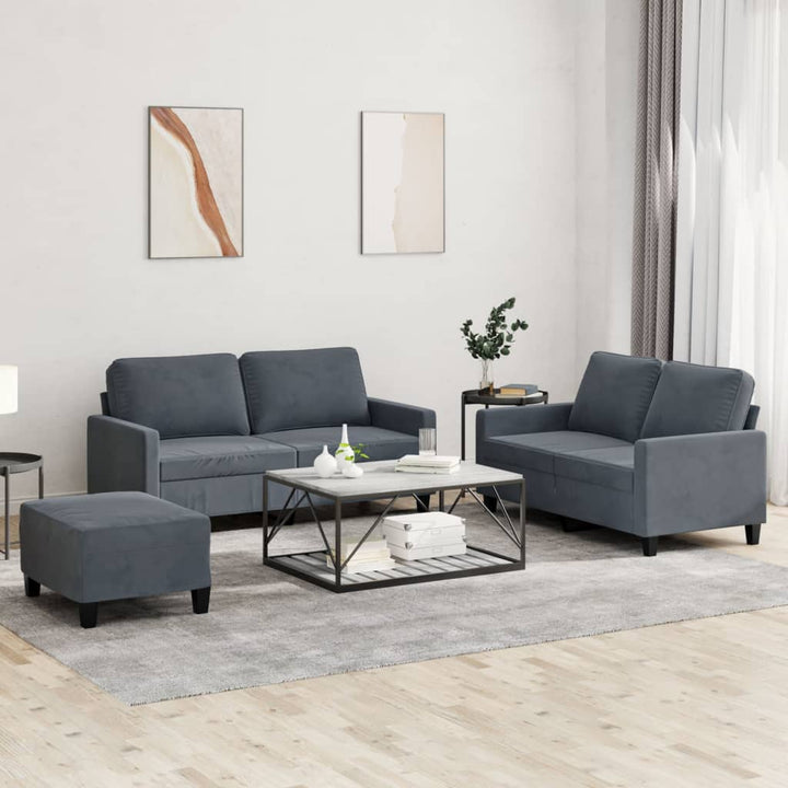 Set De Canapele , 2 Piese, , Catifea