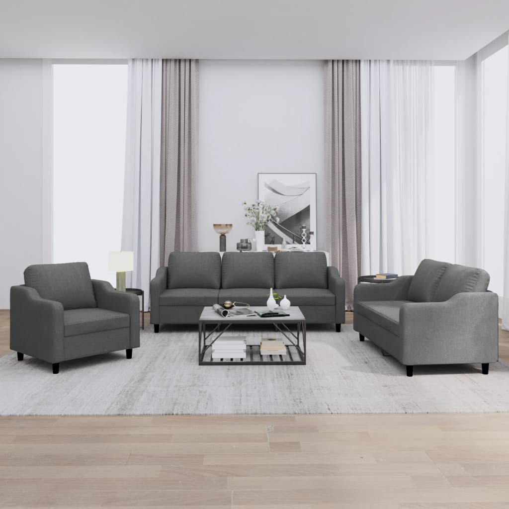 Set De Canapele , 3 Piese, , Textil
