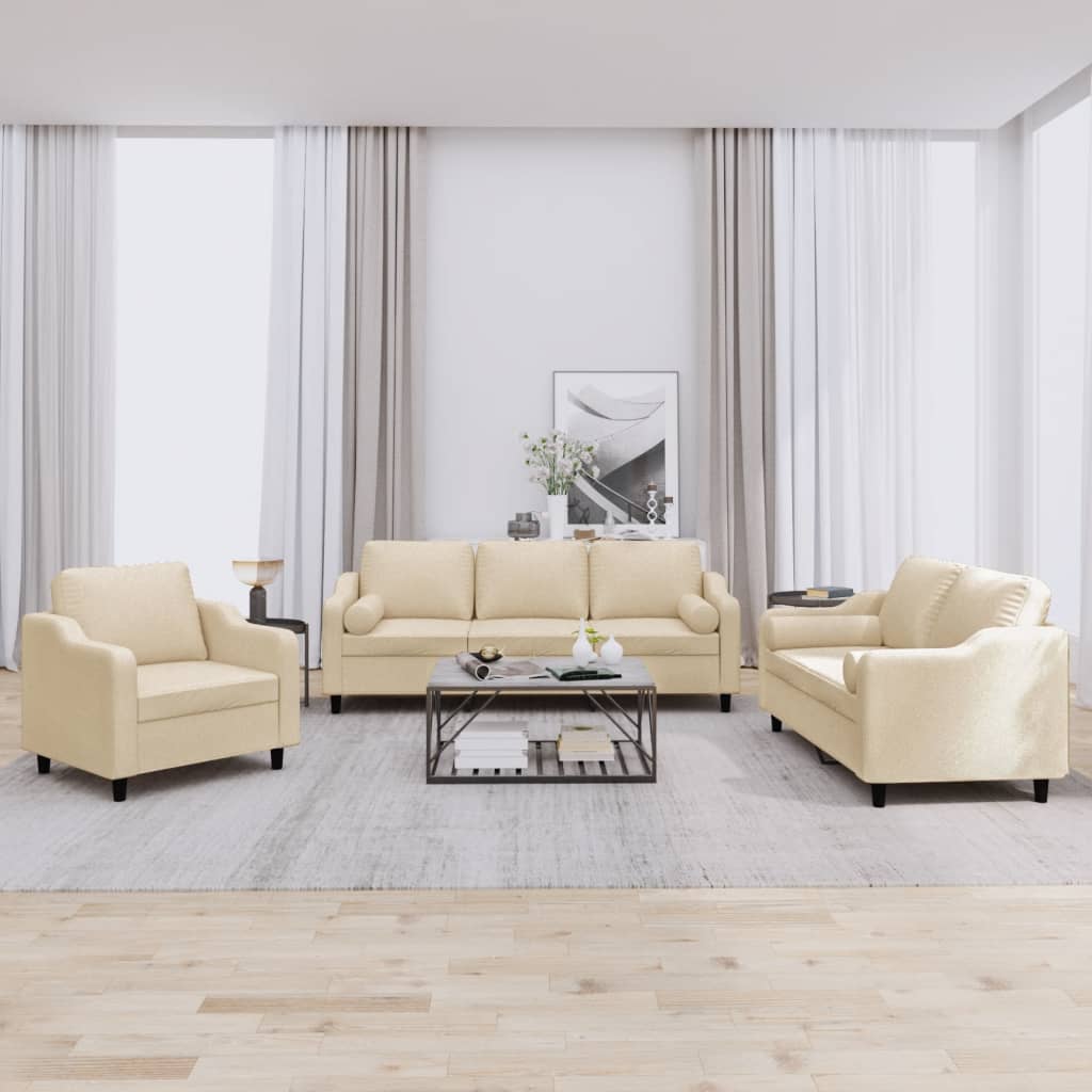 Set De Canapele , 3 Piese, , Textil