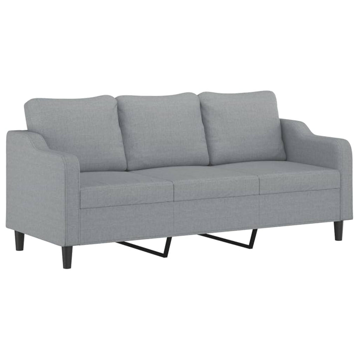 Set De Canapele Cu Perne, 3 Piese, , Textil