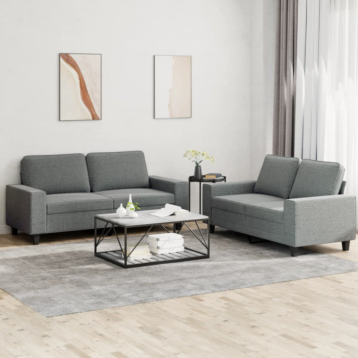 Set De Canapele, 2 Piese, , Textil