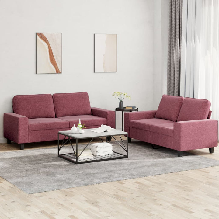 Set De Canapele, 2 Piese, , Textil