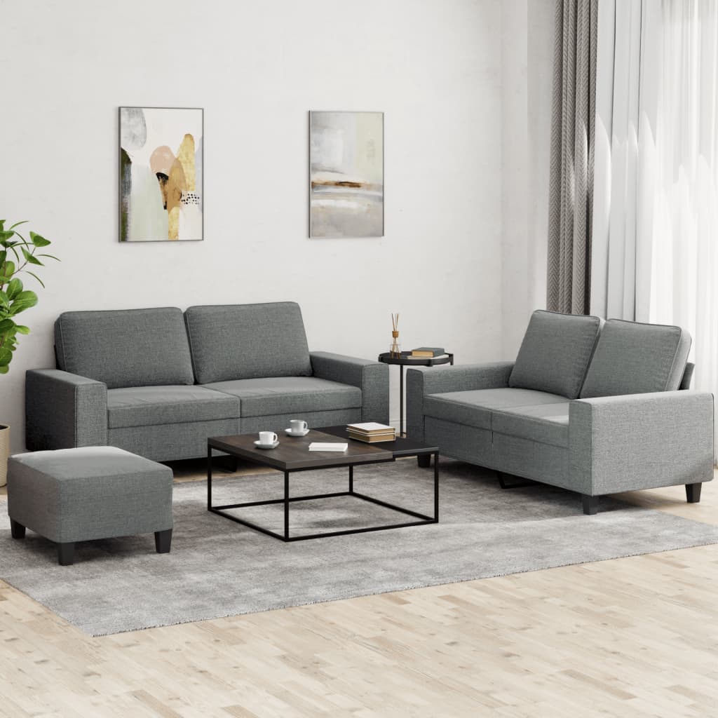 Set De Canapele, 2 Piese, , Textil