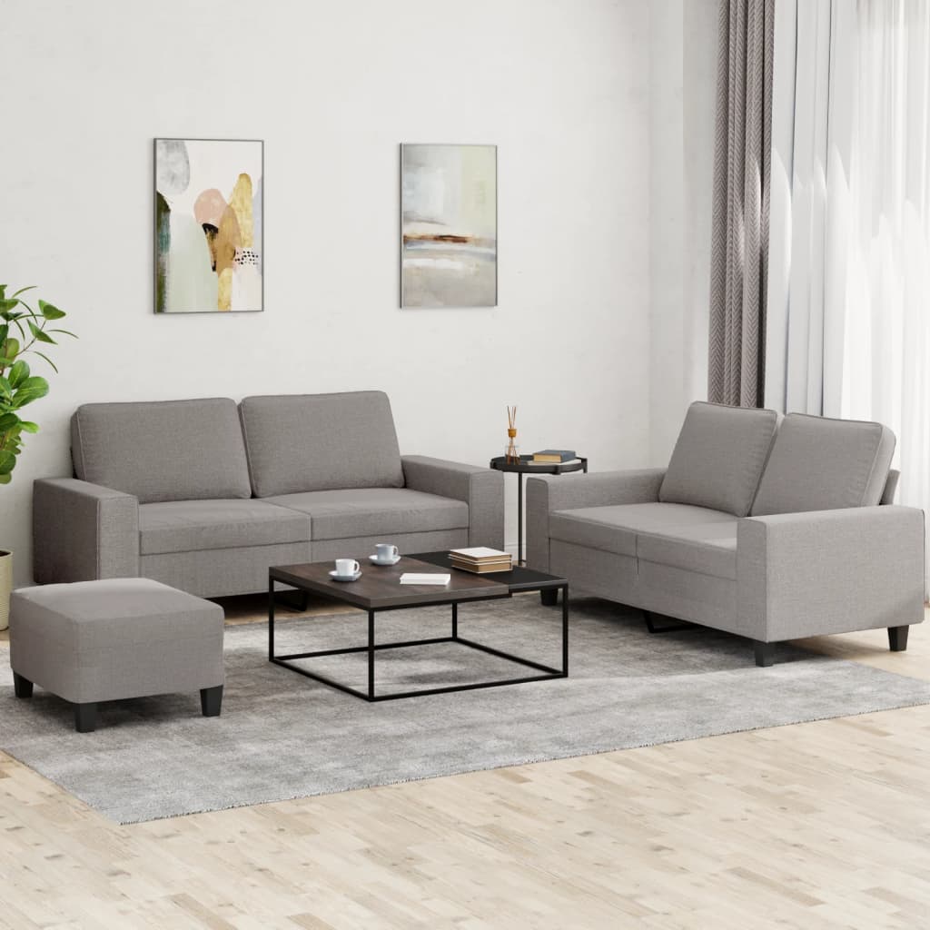 Set De Canapele, 2 Piese, , Textil