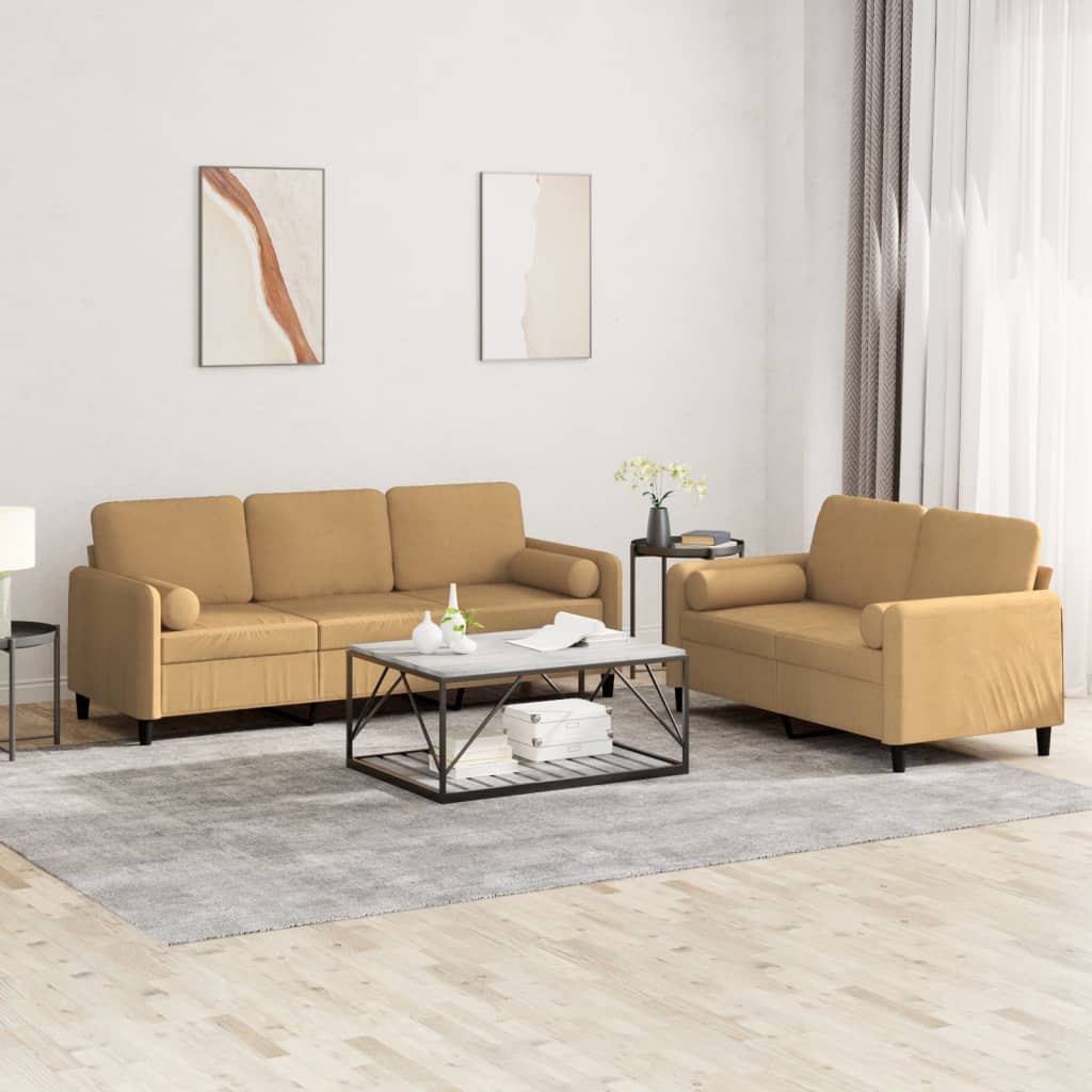 Set De Canapea, 3 Piese, Roșu Vin, Catifea