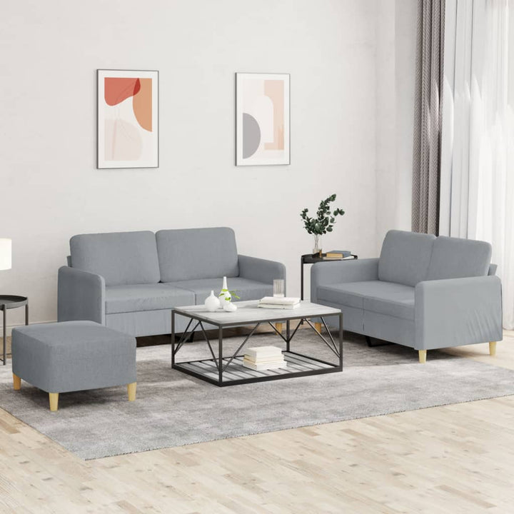 Set De Canapele Cu Perne, 2 Piese, , Textil