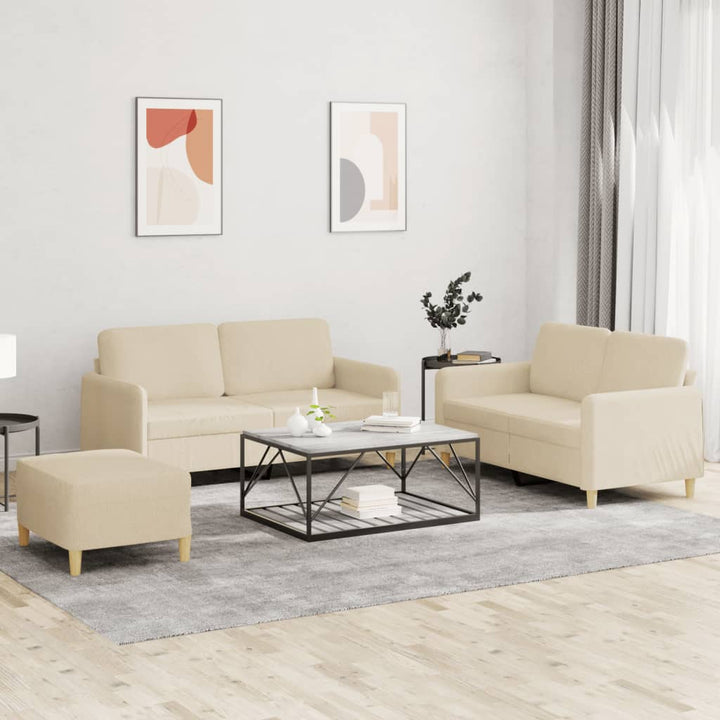 Set De Canapele Cu Perne, 2 Piese, , Textil