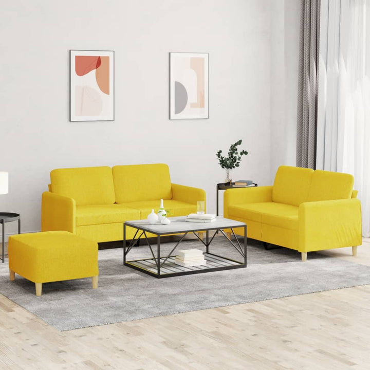 Set De Canapele Cu Perne, 2 Piese, , Textil
