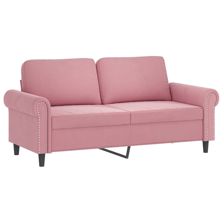 Set De Canapele Cu Perne, 2 Piese, , Catifea
