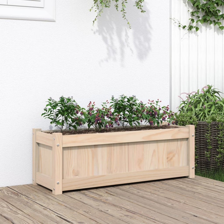 Jardiniere De Grădină, 2 Buc., , Lemn Masiv De Pin