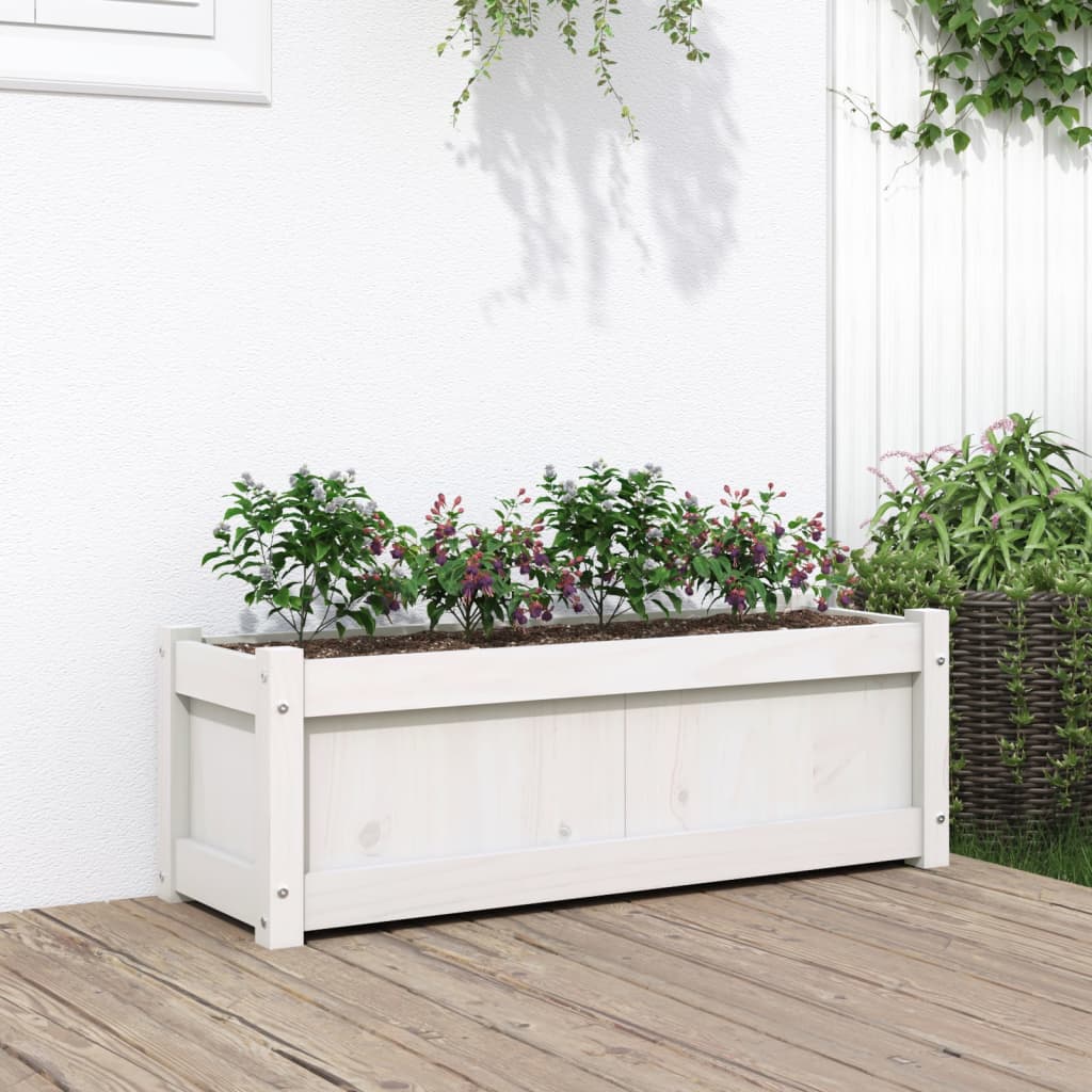 Jardiniere De Grădină, 2 Buc., , Lemn Masiv De Pin