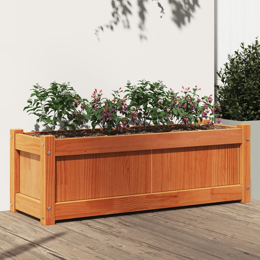 Jardiniere De Grădină, 2 Buc., , Lemn Masiv De Pin