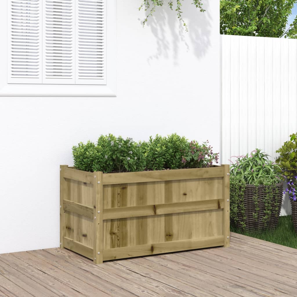 Jardiniere De Grădină, 2 Buc., Lemn Masiv Douglas