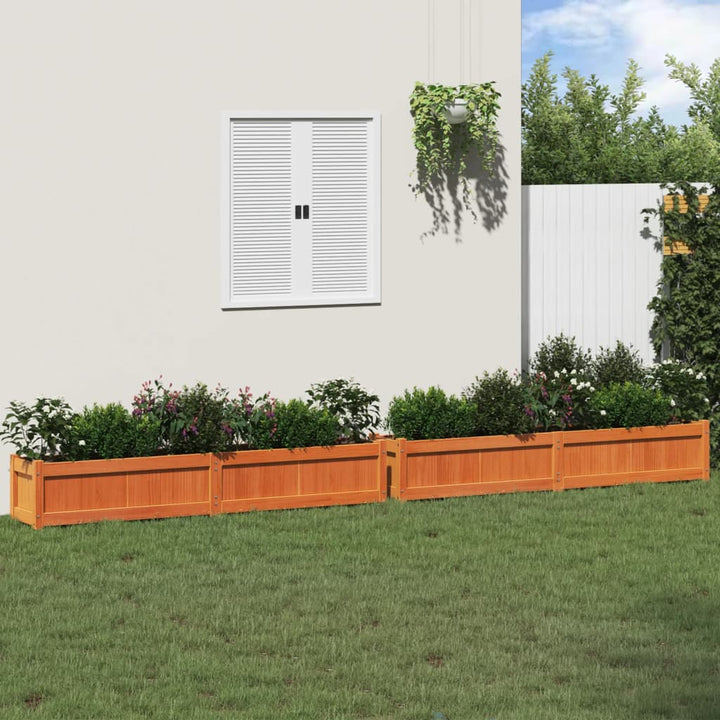 Jardinieră De Grădină, 180X31X31 Cm, Lemn De Pin Tratat