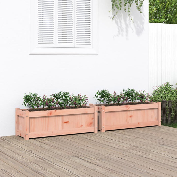 Jardiniere De Grădină, 2 Buc., , Lemn Masiv De Pin