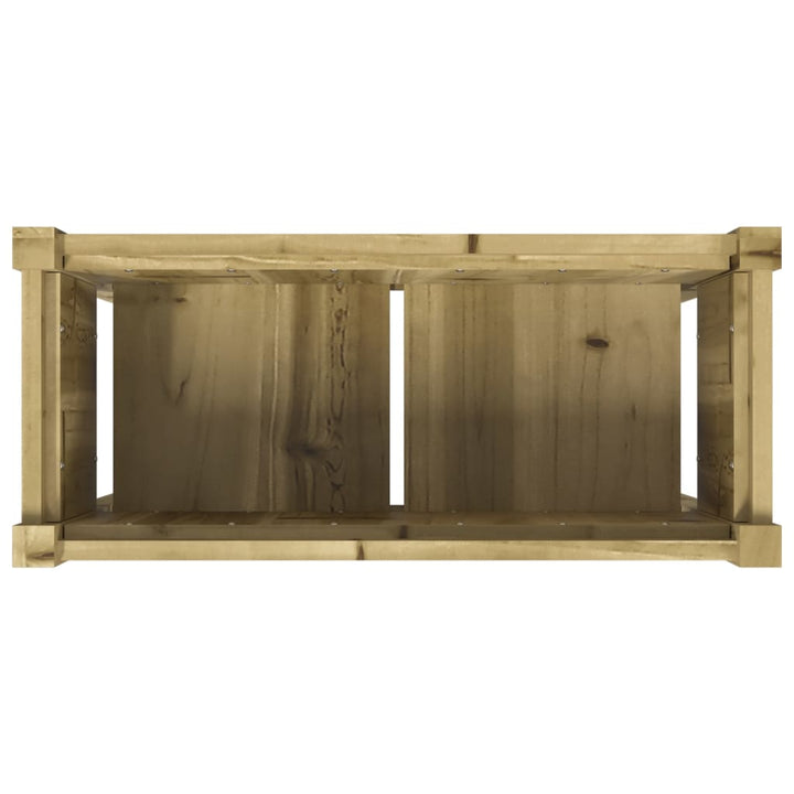 Jardinier De Grădină Cu Picioare, 70X31X70 Cm, Lemn Pin Tratat