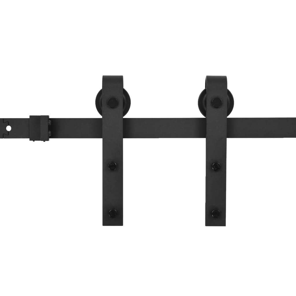 Ușă Glisantă Cu Set De Feronerie 80X210 Cm, Lemn Masiv De Pin