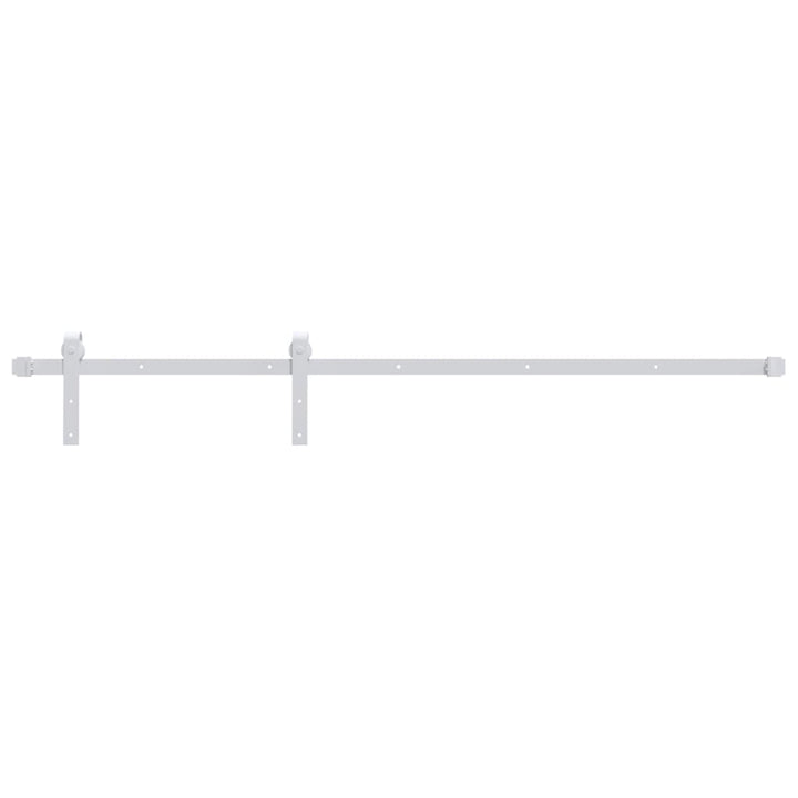 Ușă Glisantă Cu Set De Feronerie 80X210 Cm, Lemn Masiv De Pin