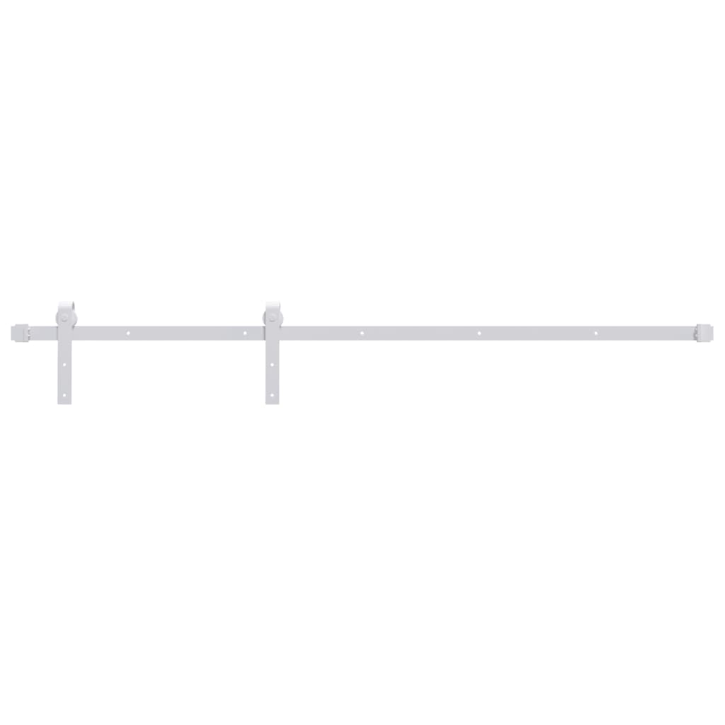 Ușă Glisantă Cu Set De Feronerie 85X210 Cm, Lemn Masiv De Pin