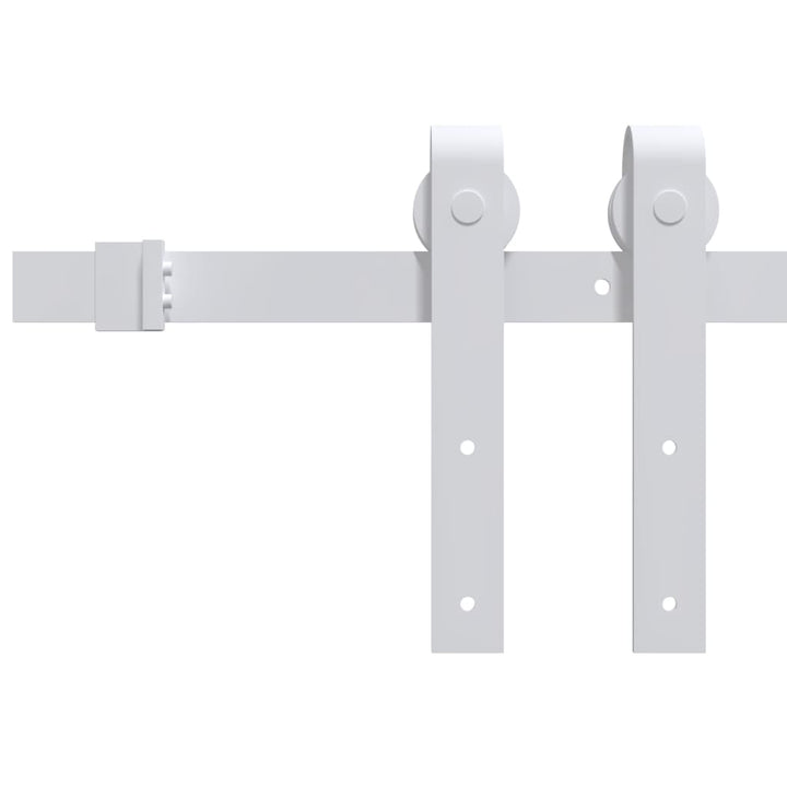 Ușă Glisantă Cu Set De Feronerie 80X210 Cm, Lemn Masiv De Pin