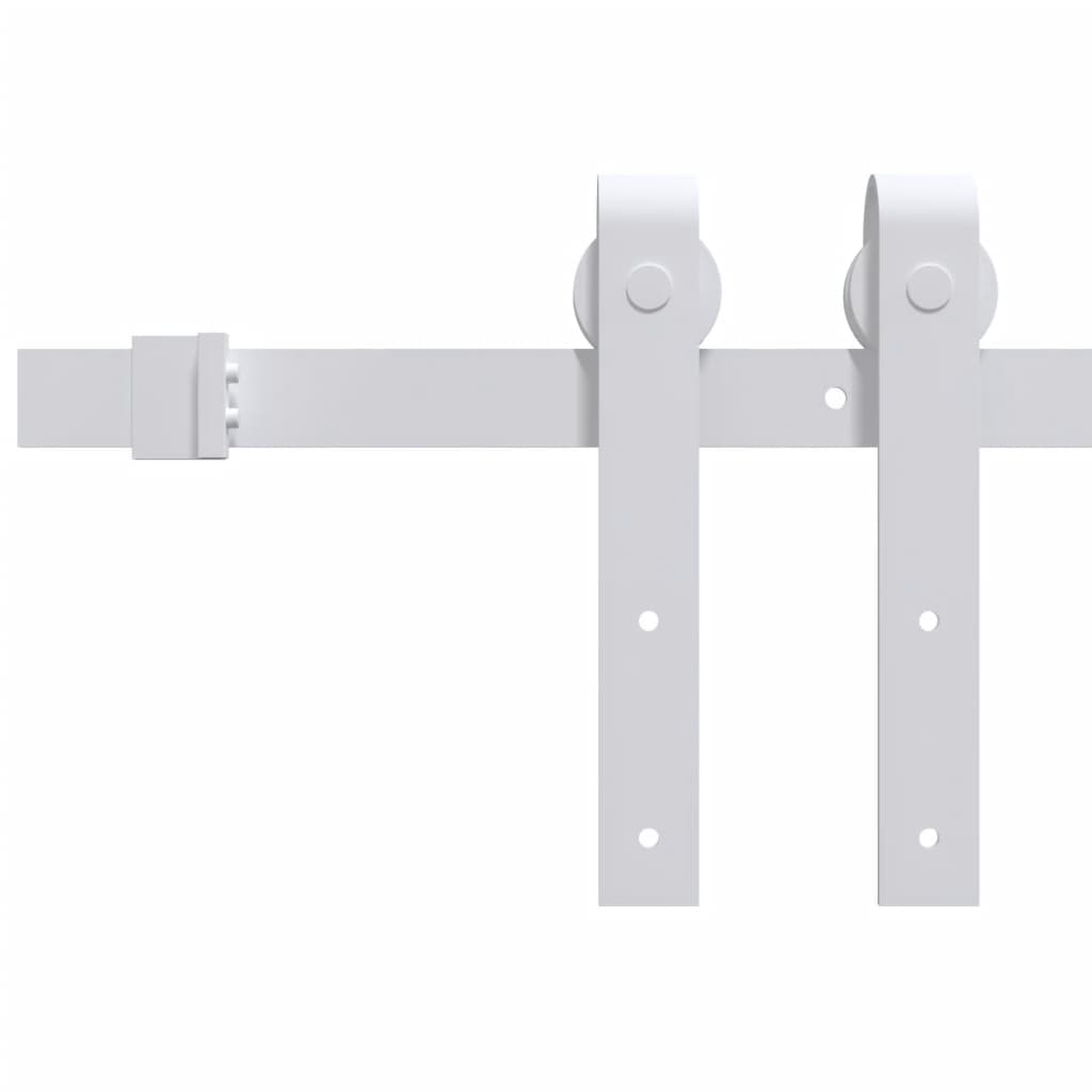 Ușă Glisantă Cu Set De Feronerie 85X210 Cm, Lemn Masiv De Pin