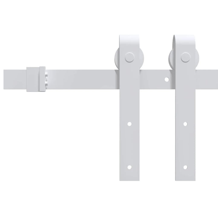 Ușă Glisantă Cu Set De Feronerie 95X210 Cm, Lemn Masiv De Pin