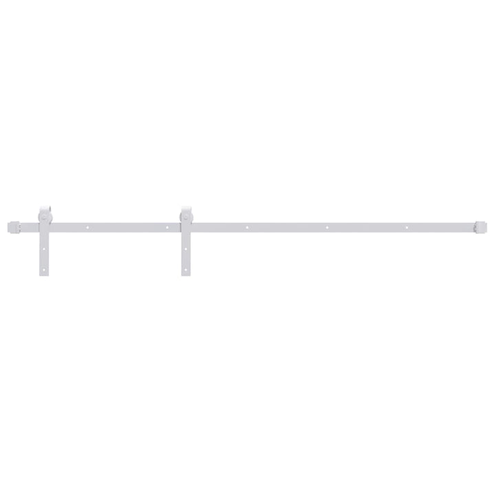 Ușă Glisantă Cu Set De Feronerie 80X210 Cm, Lemn Masiv De Pin