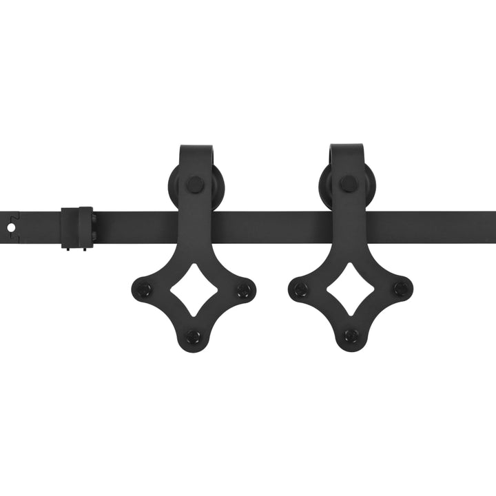 Ușă Glisantă Cu Set De Feronerie 80X210 Cm, Lemn Masiv De Pin