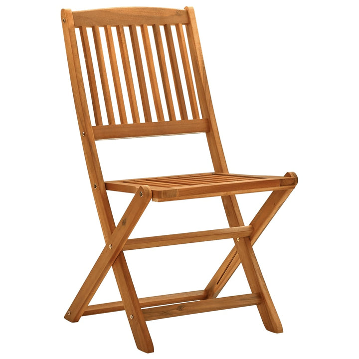 Set Mobilier De Grădină, 5 Piese, Lemn Masiv De Acacia