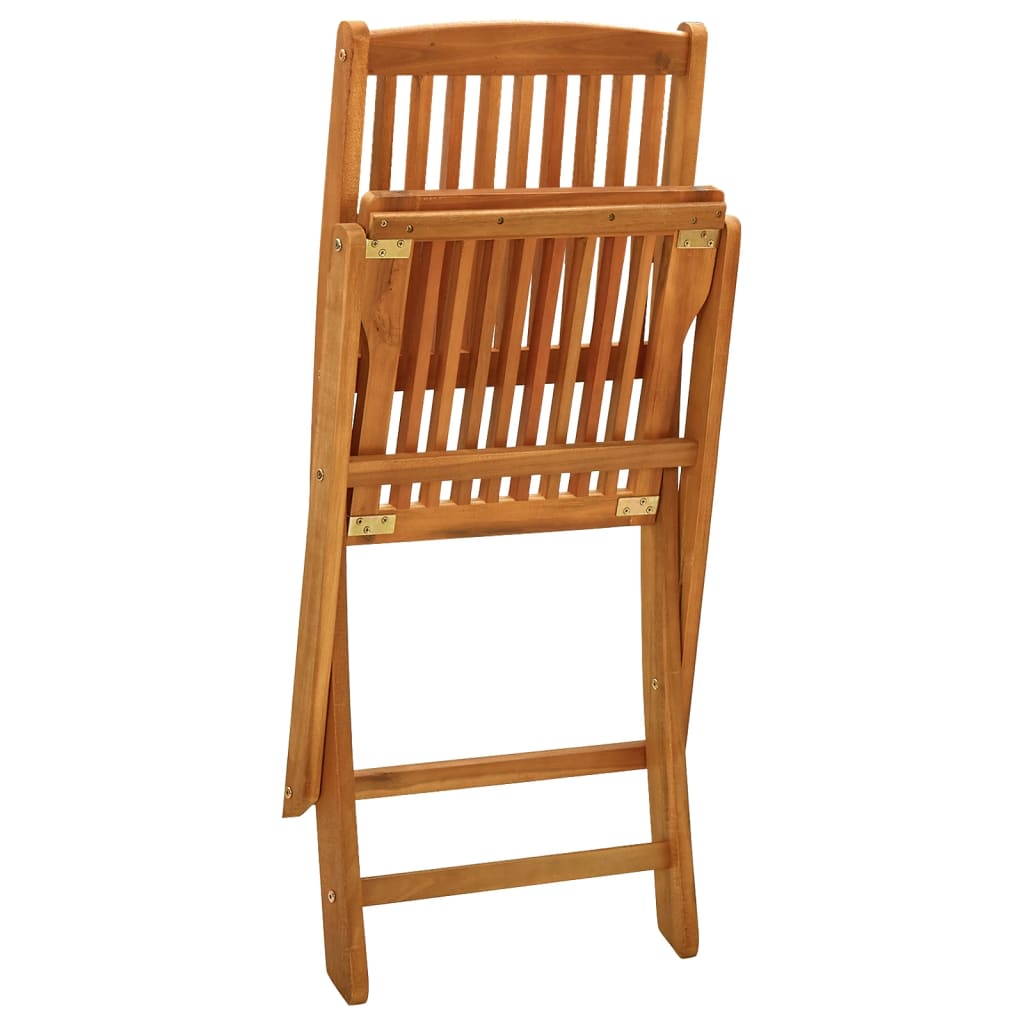 Set Mobilier De Grădină, 5 Piese, Lemn Masiv De Acacia