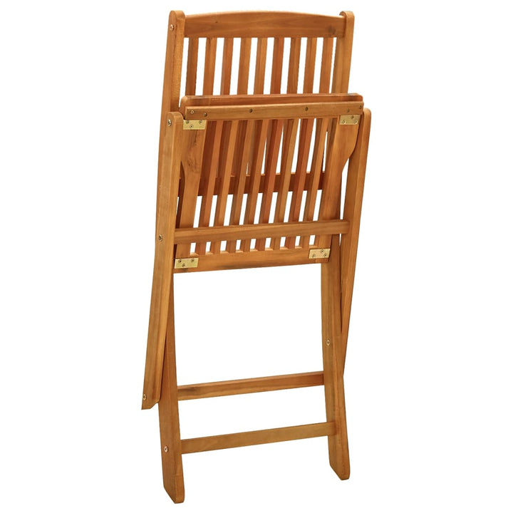 Set Mobilier De Grădină, 5 Piese, Lemn Masiv De Acacia