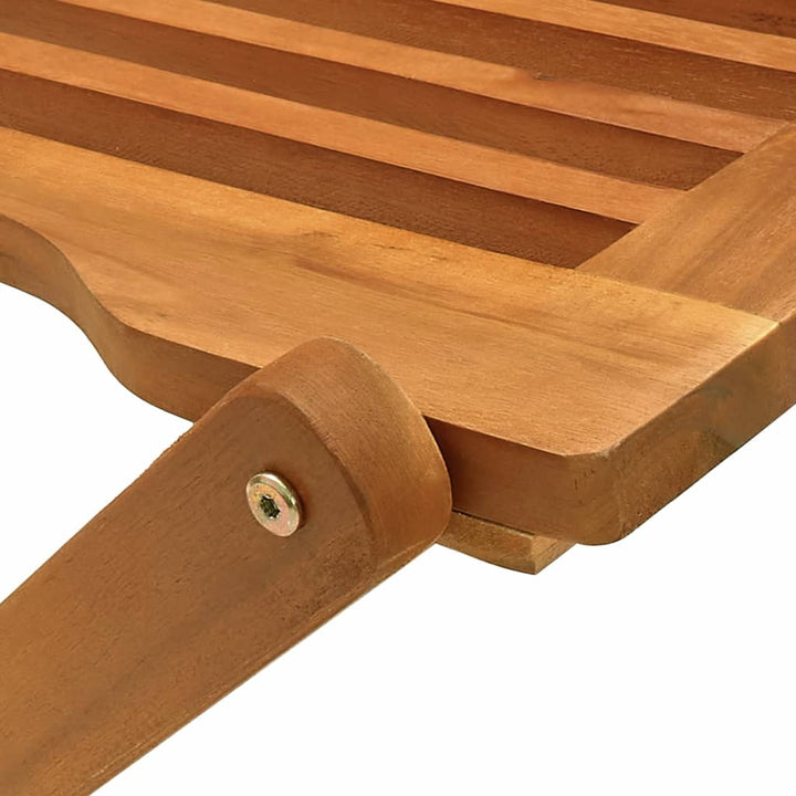 Set Mobilier De Grădină, 5 Piese, Lemn Masiv De Acacia