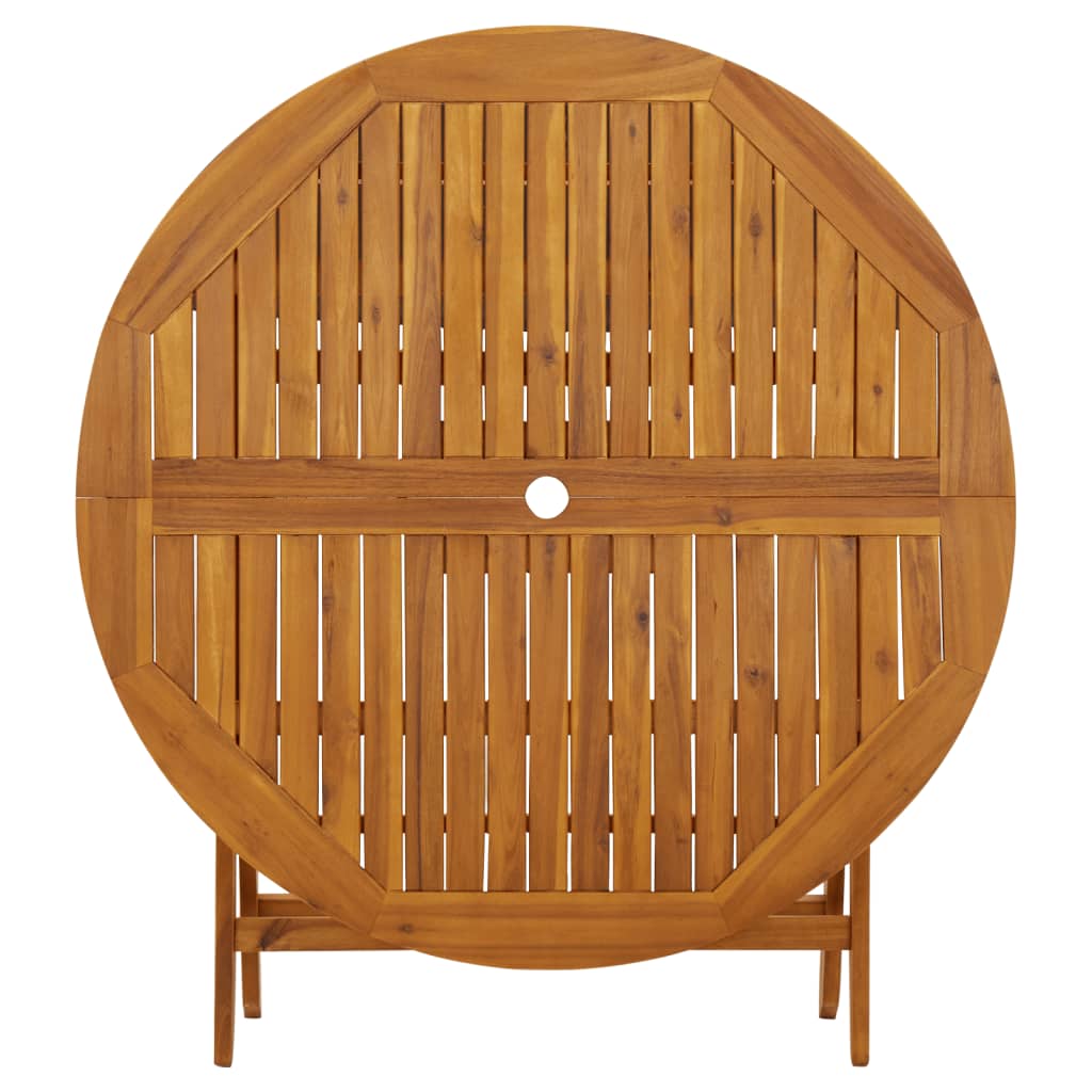 Set Mobilier De Grădină, 5 Piese, Lemn Masiv De Acacia