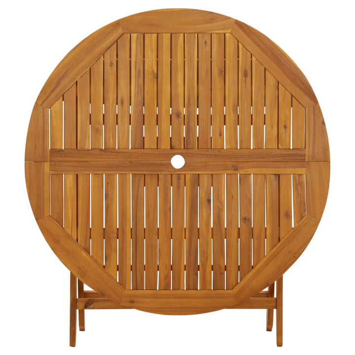 Set Mobilier De Grădină, 5 Piese, Lemn Masiv De Acacia