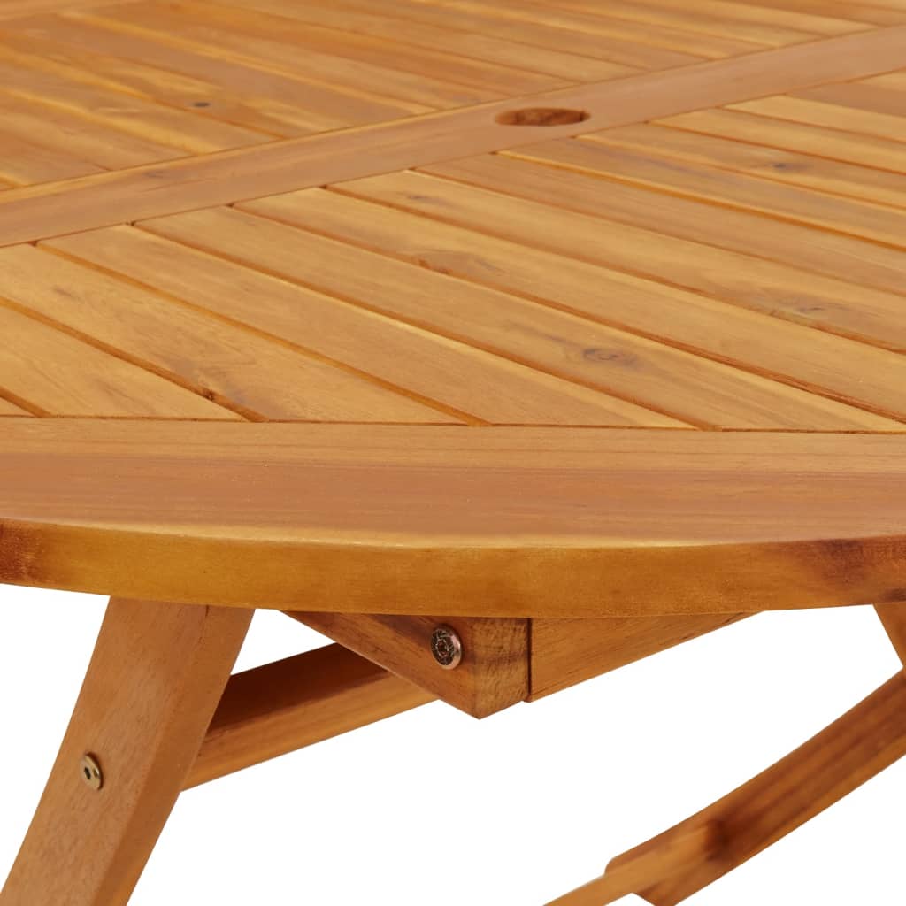 Set Mobilier De Grădină, 5 Piese, Lemn Masiv De Acacia