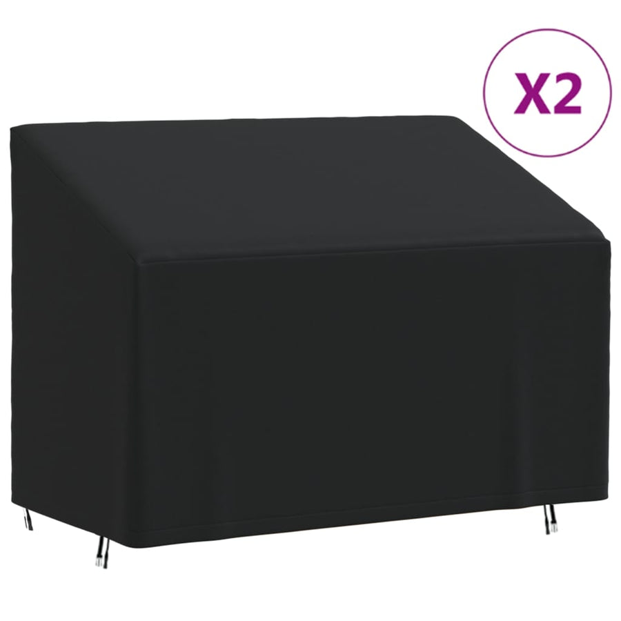 Huse Banchete Cu 2 Locuri, 2 Buc., , Oxford 420D
