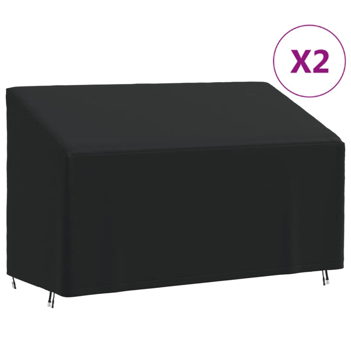 Huse Banchete Cu 2 Locuri, 2 Buc., , Oxford 420D