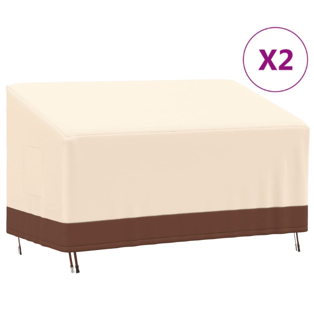 Huse Banchete Cu 3 Locuri, 2 Buc., , Oxford 600D
