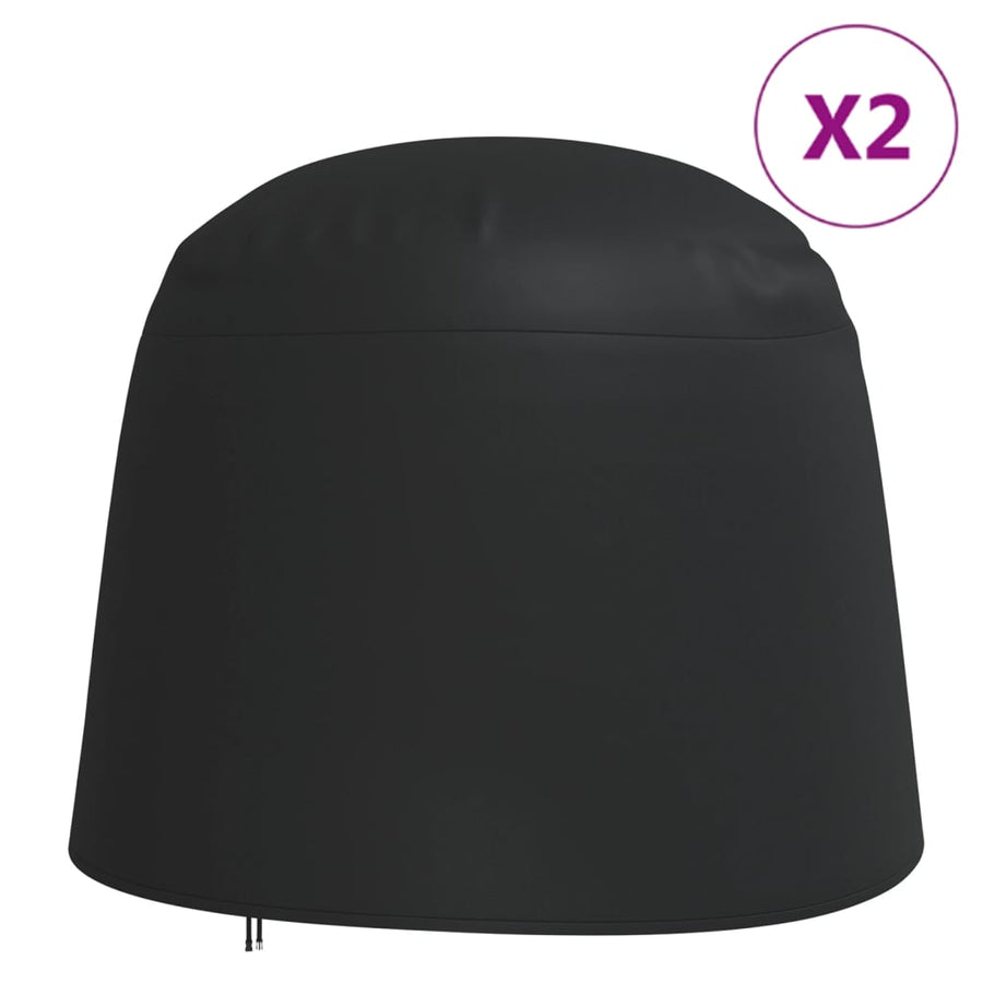 Huse Pentru Scaune Duble Tip Ou 2 Buc. Ø Oxford 420D