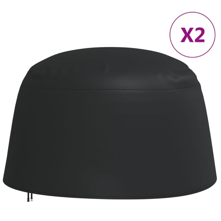 Huse Pentru Scaune Duble Tip Ou 2 Buc. Ø Oxford 420D