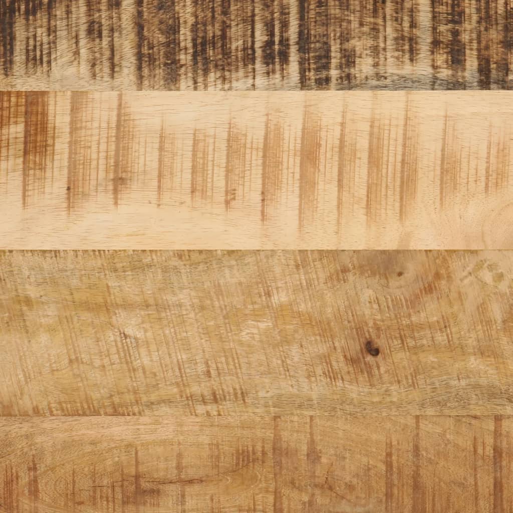 Dulap Chiuvetă Pentru Baie 55X35X60 Cm Fier & Lemn Masiv Mango