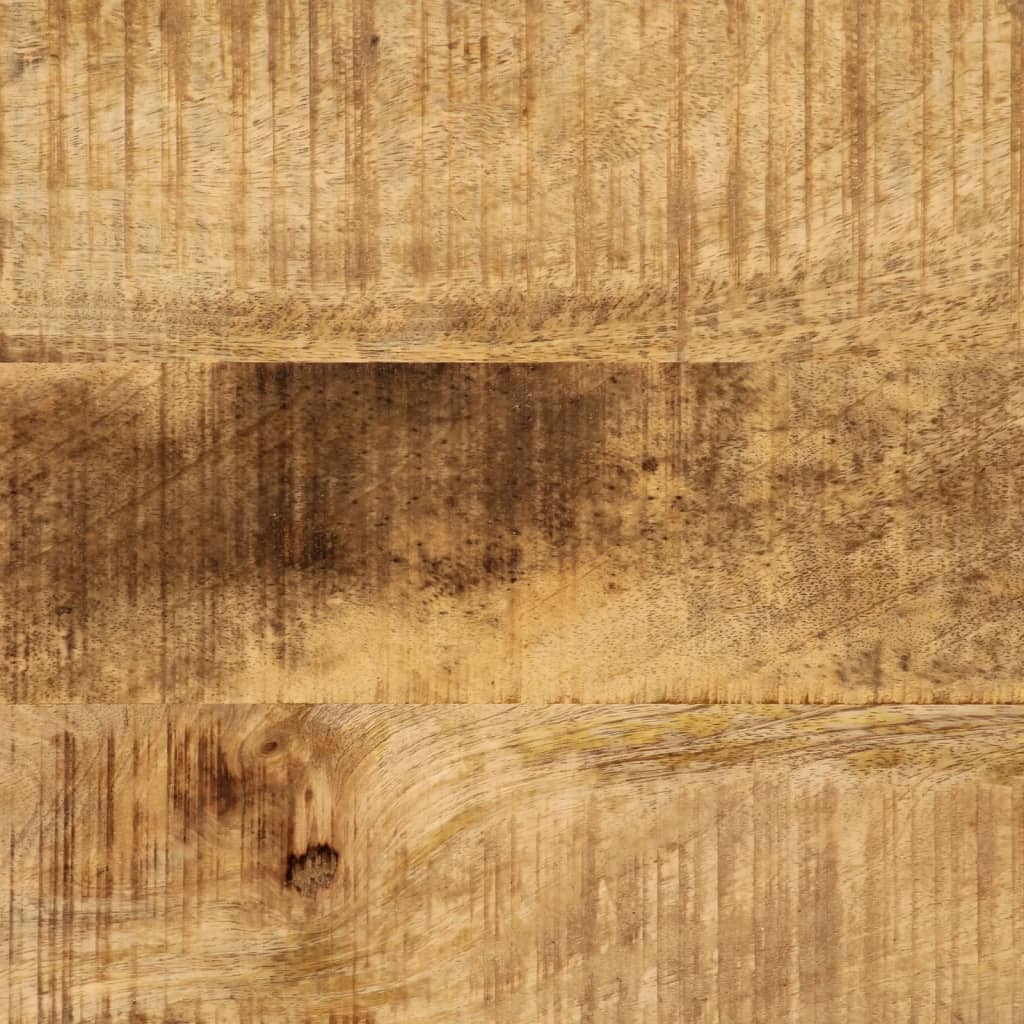 Masă Consolă, 100X35X76 Cm, Lemn Masiv De Mango Și Fier